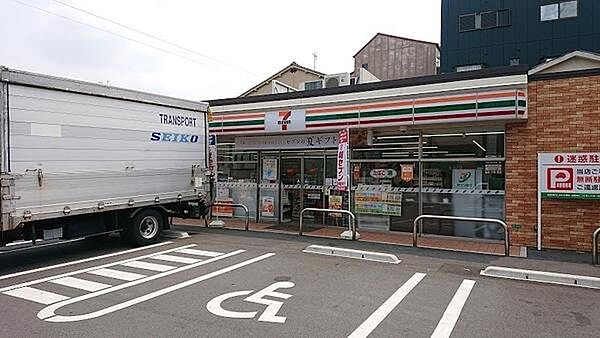 画像17:セブンイレブン大阪背戸口4丁目店まで165m