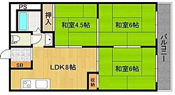 平野コーポ 4階