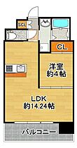 プレジオ大正（Cｒタイプ）  ｜ 大阪府大阪市大正区泉尾１丁目（賃貸マンション1LDK・5階・40.56㎡） その2