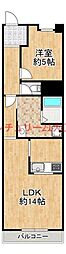 ウッディライフアオキ 1LDKの間取図画像