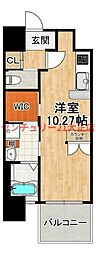 エステムコート大阪・弁天町 ワンルームの間取図画像