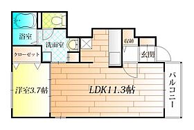 大阪府藤井寺市沢田３丁目3-27（賃貸アパート1LDK・1階・34.99㎡） その2