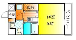 間取図画像 1K