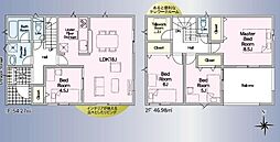 浜松市浜名区平口 第1期 新築全3棟 1号棟
