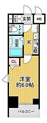 間取図画像 1K
