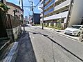 前面道路です。