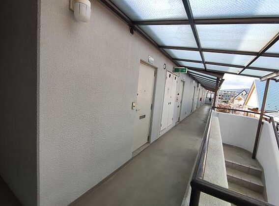 共用廊下です。