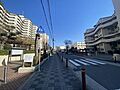 前面道路です。