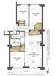 入間ビレッジ8号棟　最上階14階