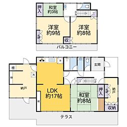 飯能市唐竹　敷地約125坪　中古戸建