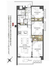 ハイラーク入間 2階角部屋