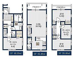 所沢市けやき台128 新築全2棟 2号棟