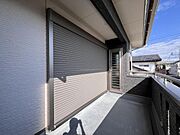 広々としたバルコニー
