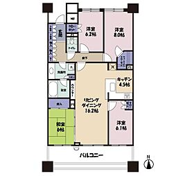 間取図画像 4LDK