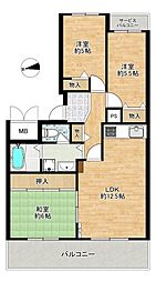 間取図画像 3LDK