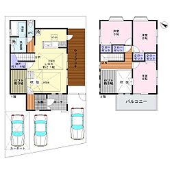 泉佐野市鶴原4丁目　中古戸建 3SLDKの間取り