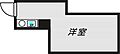グッドライフ北千里3階1.8万円