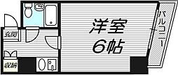 ベストレジデンス都島本通 1Kの間取図画像