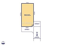 草加市西町 建築条件付売地 A区画
