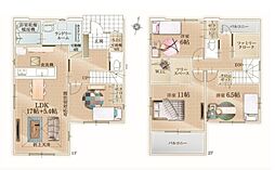 草加市清門2丁目 新築一戸建て 6期