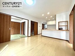 東大宮中古戸建 3LDKのリビング/ダイニング