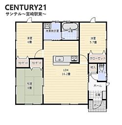 都城下川東モデルハウス　平屋