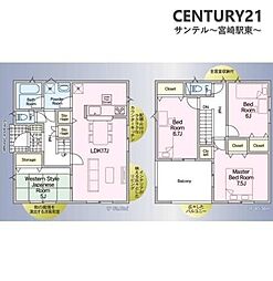 C21サンテル本店佐土原町下田島新築戸建　第10-1号棟