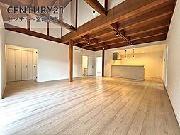 都城市前田町　中古戸建 3LDKのリビング/ダイニング