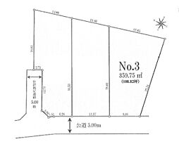 東大和市狭山3丁目　土地　3区画