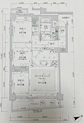 センチュリー国分寺悠凛 2SLDKの間取図画像