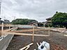 外観：建物のモデルハウスのご見学予約もスタートしました。当日のご見学予約も大歓迎ですので、お気軽にお問合せください。 