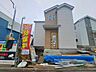 外観：建物のモデルハウスのご見学予約もスタートしました。当日のご見学予約も大歓迎ですので、お気軽にお問合せください。 