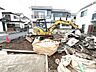 外観：建物のモデルハウスのご見学予約もスタートしました。当日のご見学予約も大歓迎ですので、お気軽にお問合せください。 
