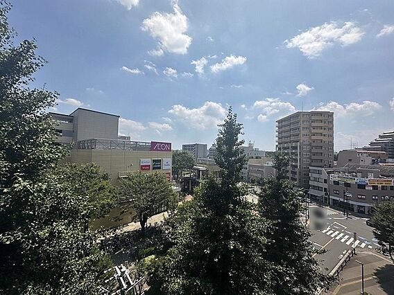 お家からの眺望...