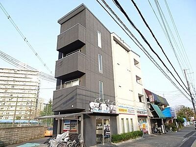 外観：全室角部屋です！