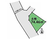 南西6m×北西4mに面した角地！開放的な立地です！商業施設が充実した環境です！現地ご案内、詳しい周辺環境もご案内いたします！