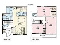 川越市砂新田第10期 新築一戸建て