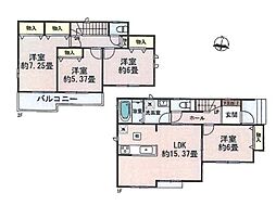 川越市笠幡34番 新築分譲住宅 全4棟 B号棟