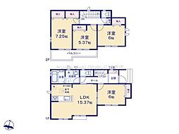 川越市笠幡34番 新築分譲住宅 全4棟 B号棟