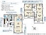 間取り：折上天井×化粧梁が彩るLDK17.5帖。将来の家族構成に合わせて1部屋を2つに分割可能な仕様。収納豊富ですっきりとした住まい。