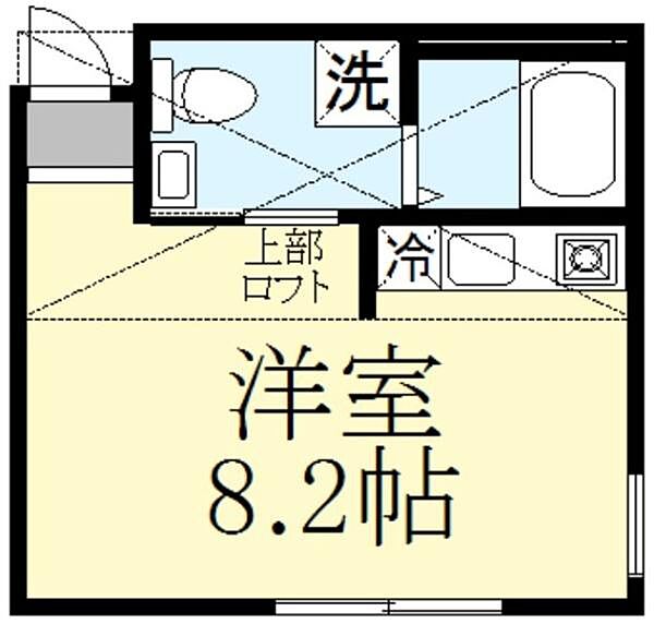 NEST冷泉町 2003｜京都府京都市中京区西ノ京冷泉町(賃貸アパート1R・2階・18.91㎡)の写真 その2