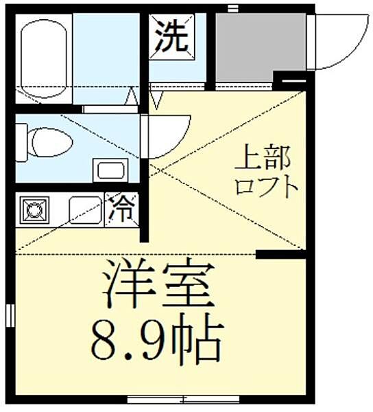 NEST冷泉町 2005｜京都府京都市中京区西ノ京冷泉町(賃貸アパート1R・2階・21.49㎡)の写真 その2