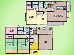 町田市玉川学園7丁目 戸建て 5LDKの間取り