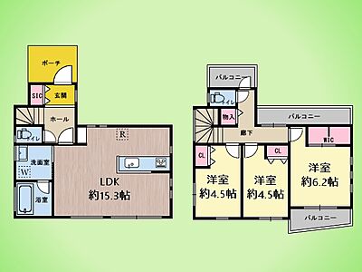 間取り:○間取り図○ 間取り:○間取り図○