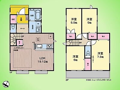 間取り：○間取り図○