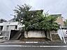 外観：住宅街の道路沿いにある売地※建物解体渡し