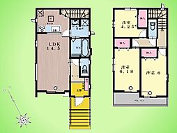 綾瀬市上土棚 中6丁目 戸建て A号棟