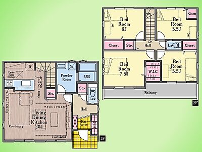 間取り:○間取り図○ 間取り:○間取り図○