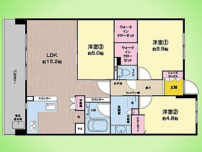 間取り:○間取り図○ 間取り:○間取り図○