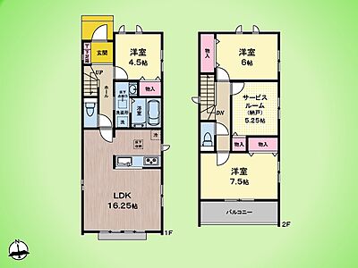 間取り:○間取り図○ 間取り:○間取り図○